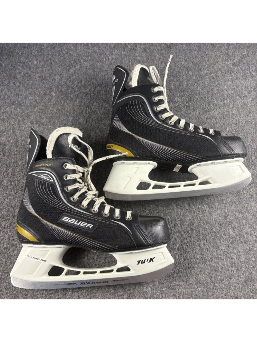 BAUER Ice Hockey Skates Supreme One 20 Tuuk Speed Men’s Size  US 10.5 READ